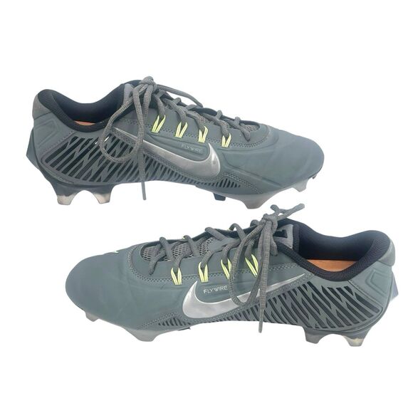 Size 10 Nike Vapor Edge 360 VC Football Cleats ‘Smoke Grey’ DO6294-002 main image 4